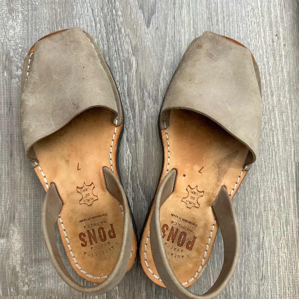 Avarca Pons in Taupe